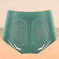 High-waist Cotton Women's Panties Breathable Hip Briefs Graphene Antibacterial Crotch Body Shaping Pants Cotton Antibacterial Pants