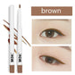 Eyeliner pen female waterproof sweatproof long-lasting non-blooming eyebrow pencil student eyeliner