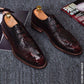 Men's Business Shoes Men Breathable Leather Shoes Formal Dress Shoes Wedding Shoe Pointed Casual