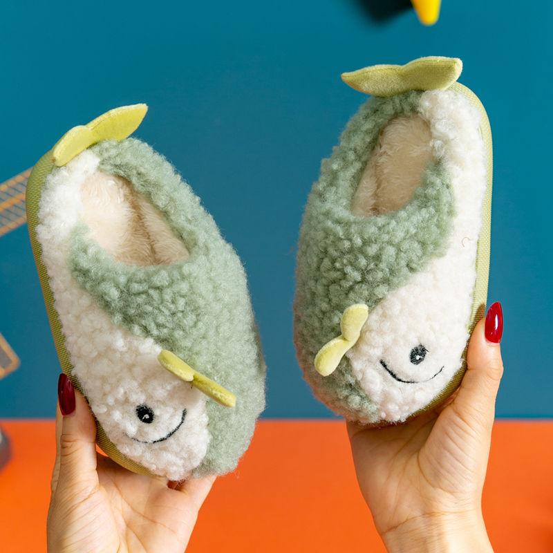 Design Sense Cotton Shoes Indoor and Outdoor Non-slip Casual Slippers Lightweight Flat Shoes Soft Shoes