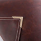 Business Briefcase Men Women Fashion Buckle Leather Zipper Waterproof Handbag IPAD Bags Computer Bag