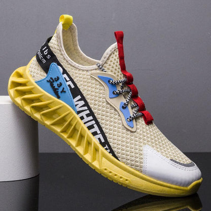 Spring and Summer Men's Shoes Trend Sports Casual Running Shoes Breathable Mesh Men's Single Shoes
