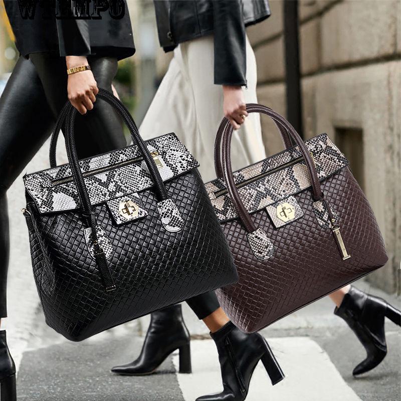 Simple Ladies Bag Casual Messenger Bag Leather Handbag Fashion Temperament Handbag
