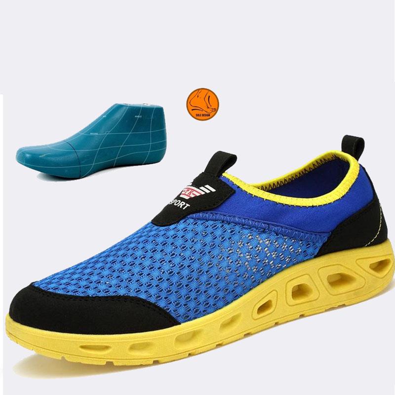 Men 'S Sneaker Summer Breathable Mesh Shoes Sports Casual Shoes Running Shoes Non -Slip Breathable Sports Shoes