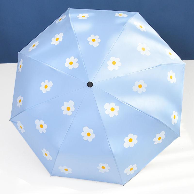 Fully Automatic Folding Umbrella Women's Korean Version of The Sun Umbrella Sun and Rain Dual-use Sun Umbrella UV Protection