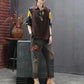 Spring and Autumn Loose Casual Sweater V-neck Cardigan Knitted Vest All-match Retro Female Top