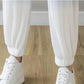 Gradient Color Design Sense Leggings Ice Silk Drape Women's Pants Summer Loose Thin Casual Sports Pants