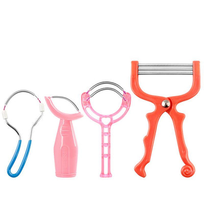 Facial Hair Removal Artifact Velvet Sweat Lip Facial Pluck Face Hair Portable Remover Lady Set