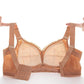 Women's Sexy Lace Plus Size Underwear C D E Full Cup for Big Breasts Female Adjustable Bra No Steel Ring Comfortable Bra Breathable Thin Brassiere