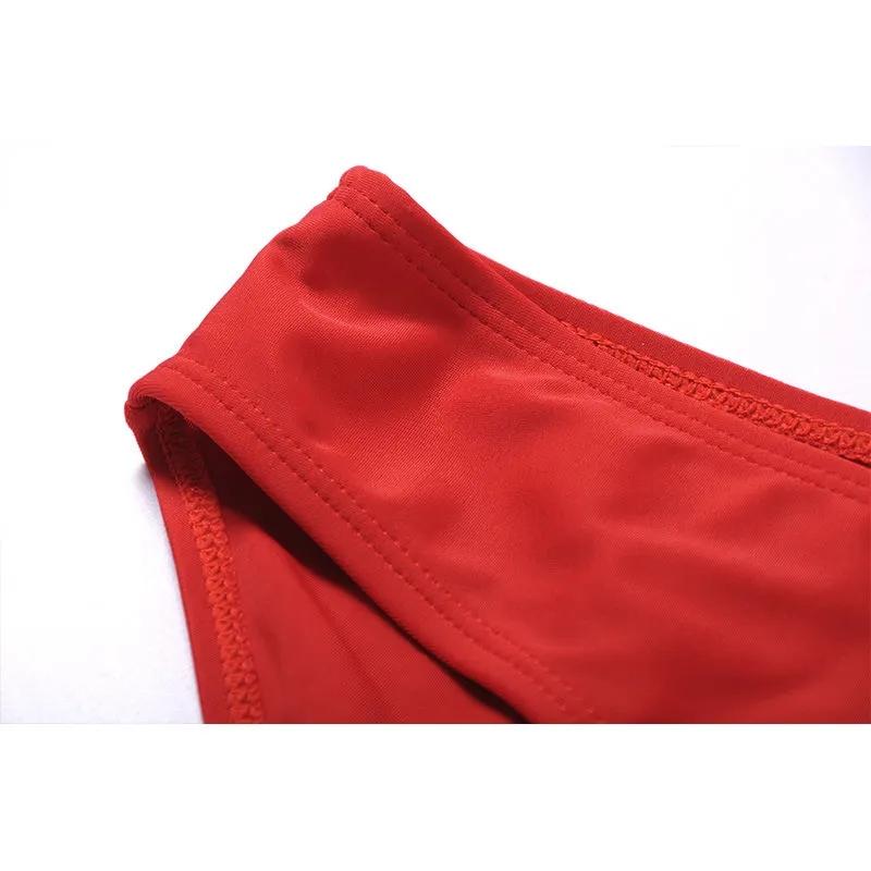 European and American Classic Open Back Hollow Sexy Conservative Cover Belly Split Swimsuit with Chest Pad Irregular Hem Beach Swimming Wear