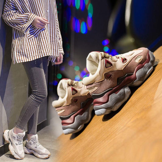Women Shoes Chunky Sneakers for Women Vulcanize Shoes Casual Dad Shoes Platform Sneakers Basket