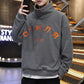 Autumn and Winter Polar Fleece High-neck Sweater Men's Casual Plus Velvet Thick Warm Top