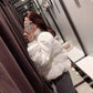 Winter Down Coat Korean Fashion Short Corduroy Coat Thick Loose Plus Size Down Jacket