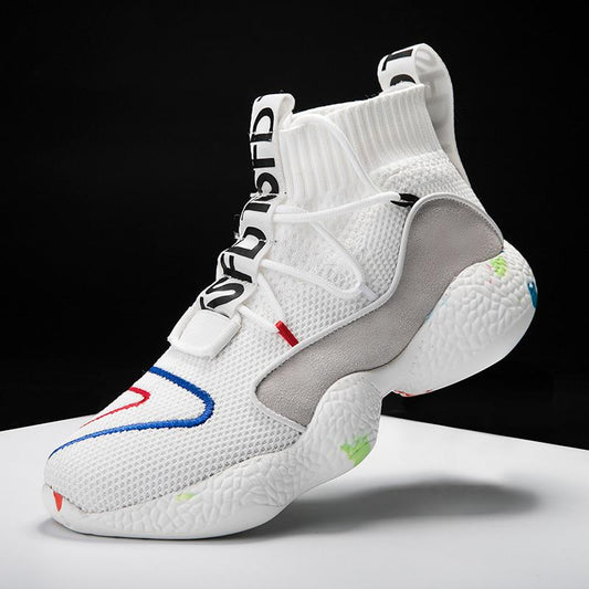 Shoes For Men Sneakers Casual Men Sock Shoes Breathable Tenis Masculino Adulto High Top Man Trainers