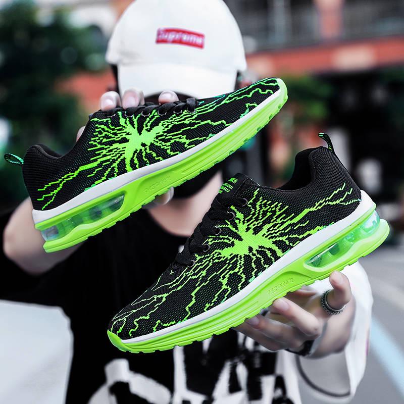 Summer casual men's shoes students wild blade couple breathable cloth sports running shoes