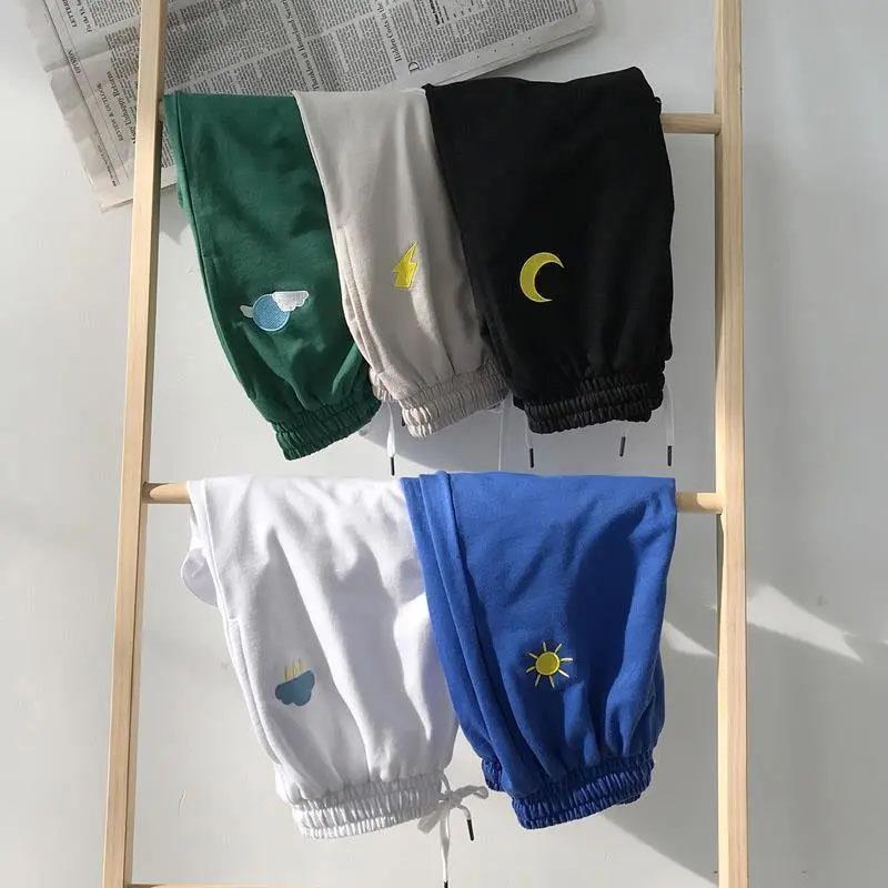 Summer Boys Shorts Cute Printed Five-point Pants Loose Solid Color Straight Casual Beach Pants All-match Men's Pants