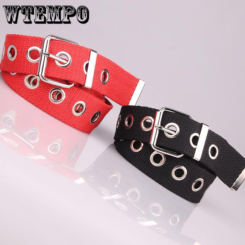 Belt nylon canvas jeans Personality fashion ladies decorative tactical belt