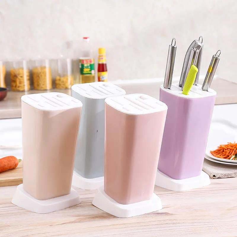 Multifunction Drainage Plastic Storage Rack Kitchen Knife Fruit Knife Kitchen Glove Storage Rack