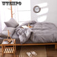 4pcs Home Textile Simple Bedding Sets Duvet Cover  Flat Bed Sheet Queen/king Bedclothes Soft Pillowcases