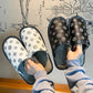 Men's and Women's Cotton Slippers Autumn and Winter Home Furry Plus Velvet Non-slip Waterproof Cotton Shoes