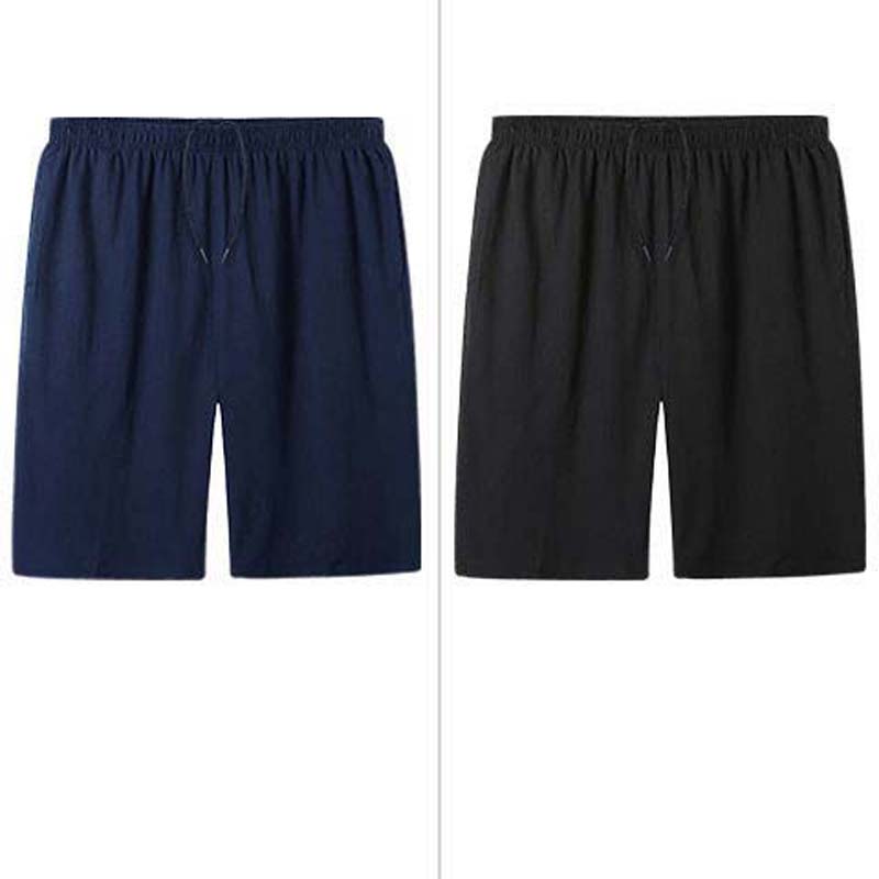 Men's Sports Casual Shorts Men's Summer Five-point Beach Shorts Two-piece Suit