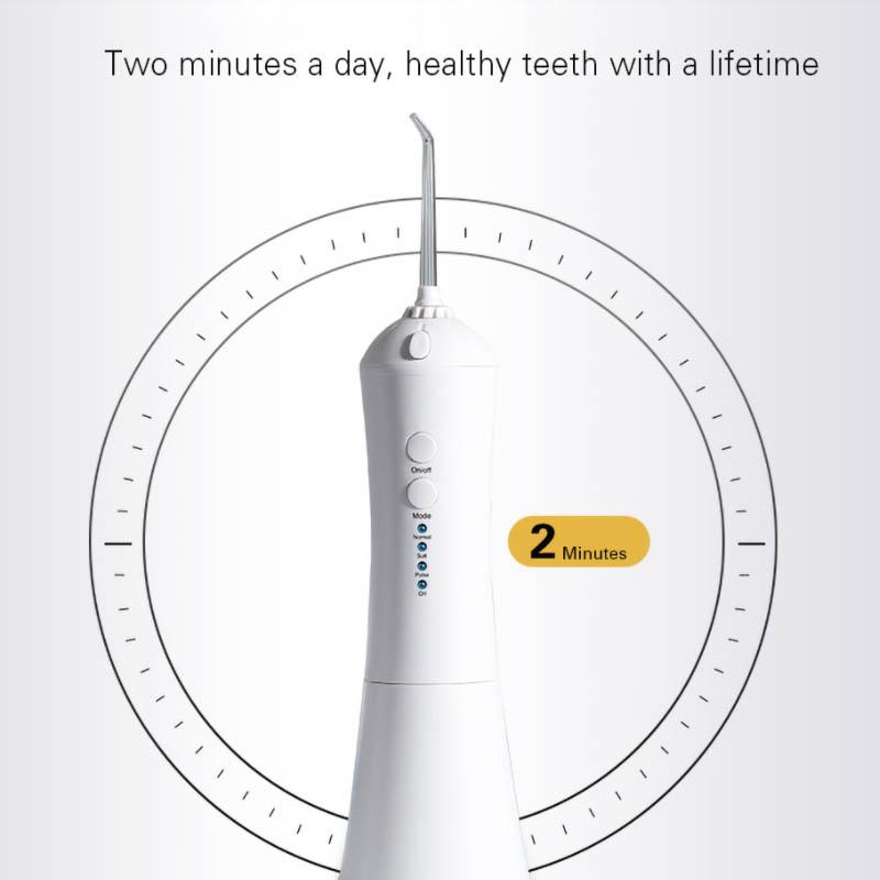 Electric Flushing Device Interdental Irrigator Orthodontic Portable Washing Device Water Dental Flossing Artifact