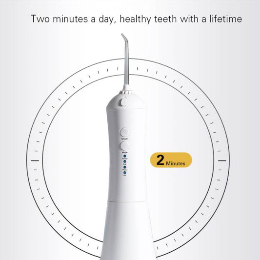 Electric Flushing Device Interdental Irrigator Orthodontic Portable Washing Device Water Dental Flossing Artifact