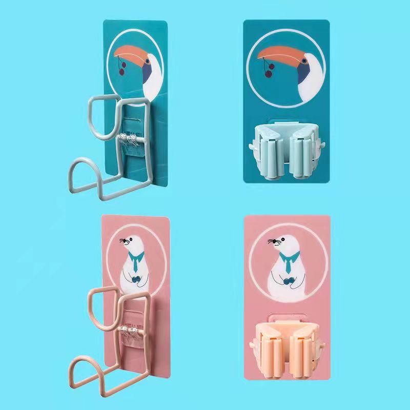 1/4PCS Washbasin Storage Rack Hook Bathroom Toilet Kitchen Put Basin Shelf Pot Cover Shelf Wall-mounted Multi-function Shelf Washbasin Rack