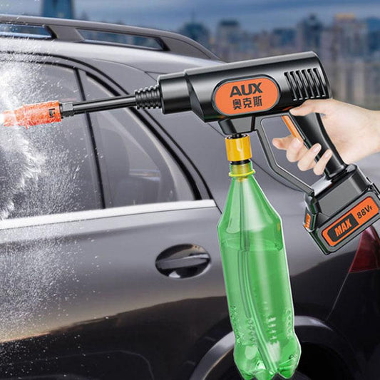 88VF AUX High Pressure Car Water Gun Set Garden Sprinkler Car Washer Portable Cleaning Tool 10800mAh
