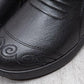 Winter Thickened Women's Leather Shoes Flat Non-slip Mother Cotton Shoes Snow Boots Plus Velvet Short Boots