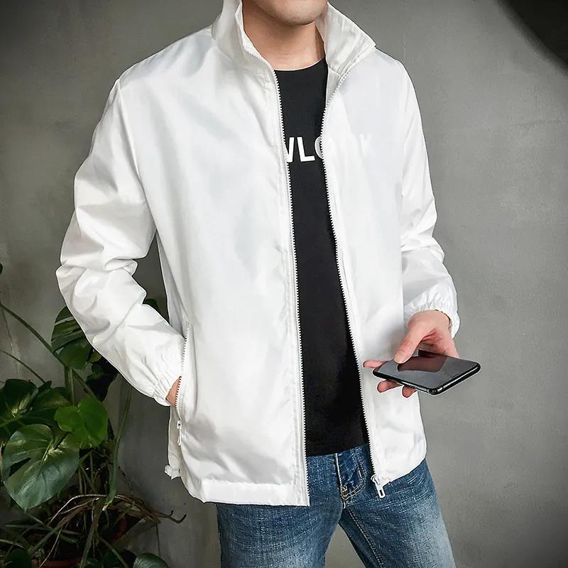 Autumn Men's Jacket Handsome Casual Jacket Jacket Youth Trend Tooling Sportswear