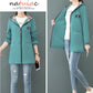 Spring and Autumn Windbreaker Hooded Jacket Loose Casual Mid-length Temperament All-match Jacket Women