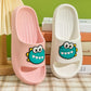Summer Ladies Sandals and Slippers Home Indoor Non-slip Bathroom Home Cute Couple Sandals and Slippers Beach Shoes