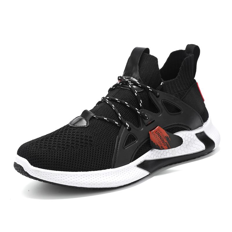 Sports Shoes Men's Running Shoes Korean Style Breathable Casual Men's Shoes Fashion Student Tennis Shoes Men