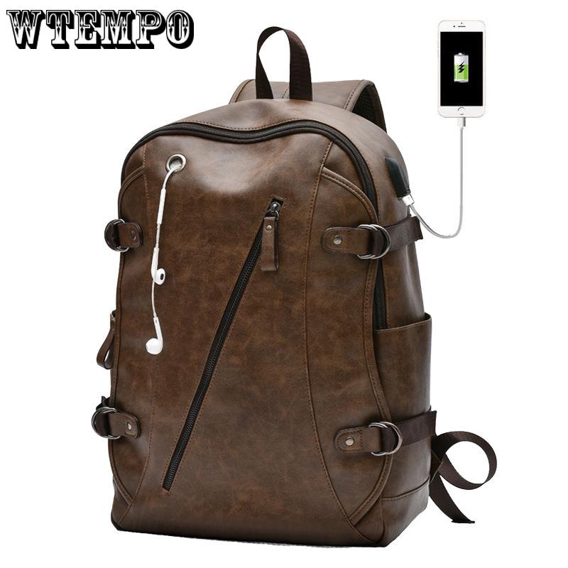 New Laptop Backpack USB Charging Anti Theft Backpack Men Travel Backpack Waterproof School Bag