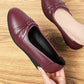 Women Wedges Pumps PU Leather Heels Slip on Shoes Black Office Lady Shoes Spring Summer Pumps Shallow Platform Zapatos