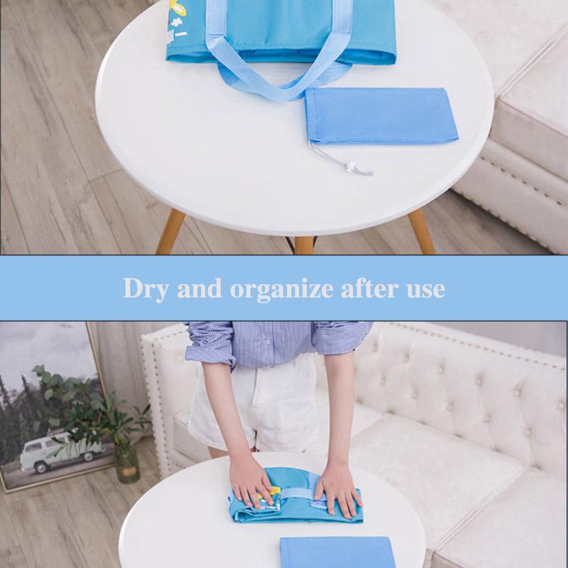 Portable Water Basin Bucket Foot Soaking Bag Foldable Foot Soaking Bucket Travel Washbasin Thickening Heat Preservation Portable Artifact