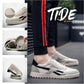 Summer Men's  Shoes Breathable Outdoor Lace Up Casual Sports Shoes Sole Shock Absorption