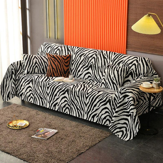 Leisure Sofa Blanket Bed Quilt Houndstooth Style Light Luxury Sofa Towel Universal Cover Modern Fabric Sofa Cushion Non-slip Anti-scratch
