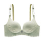 Lace-up Bra Summer Thin Section Seamless Breathable Bra Underwear Women's No Steel Ring Adjustable Push-up Bra