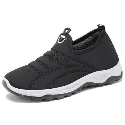 Plus Velvet Thick Women's Sports Shoes Fashion Casual Warm Shoes Non-slip Shock Absorption Winter Running Shoes