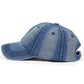 High Quality Washed Cowboy Cotton Adjustable Solid Color Baseball Cap Unisex Couple Cap Fashion