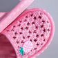 Women's Summer Indoor Bathroom Slippers Anti-Slip Home Slippers Solid Color Large Size Flat Baotou Slippers