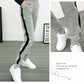 Women's Plus Size Fashion Sports Pants Fat People Loose and Thin Running Fitness Casual Trousers