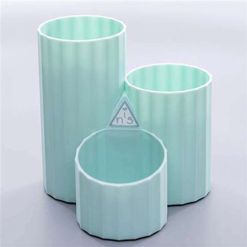 Creative Office Desktop Personality Polygon Pen Holder Soft Decoration Decoration Room Small Decoration