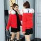 Winter Down Jacket Big Fur Collar Korean Loose Padded Jacket Jacket Short Warm Hooded Down Jacket