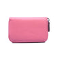 Genuine Leather Women Card Holder Wallets Small Female Pillow Purse Credit Card Bag Zipper Card Case