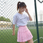 Pleated Skirt School Girl Plaid A-Line Flare Skater Short Skirt Uniforms Cosplay Sweet Girls Women High Waist