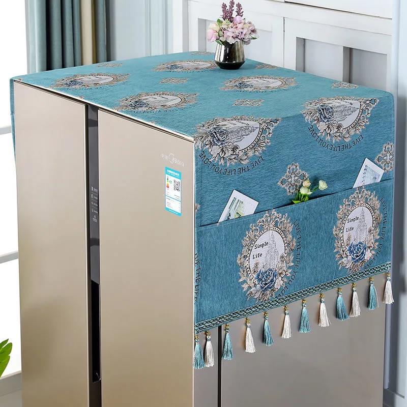 Refrigerator Hanging Bag Kitchen Dustproof Storage Range Cover Decorative Waterproof
