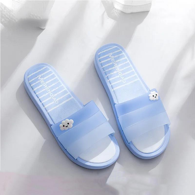Sandals and Slippers Women's Home Indoor Home Bathroom Non-slip Soft Bottom Summer Home Thick Bottom Slippers